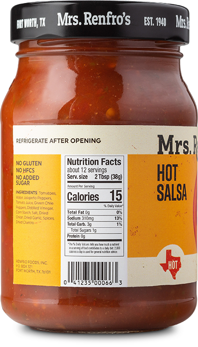 Mrs. Renfro's Heat Scale, Unorthodox resolution: Working your way up the  Mrs. Renfro's heat scale., By Mrs. Renfro's Salsa